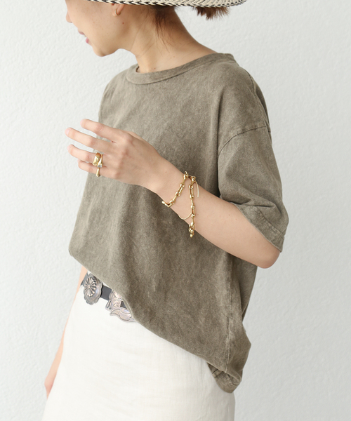 Deuxieme Classe（ドゥーズィエムクラス）の「*Uneven dyeing T
