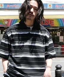 Cal Top / キャルトップ STRIPE POLO SHIRTS ボーダー ポロシャツ