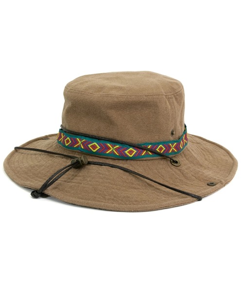 Clef（クレ）の「Clef/クレ　ADVENTURE HAT MEX（ハット・レディース・ブルー/ブラック/カーキ/ネイビー/ピンク・FREE）」の8枚目の写真