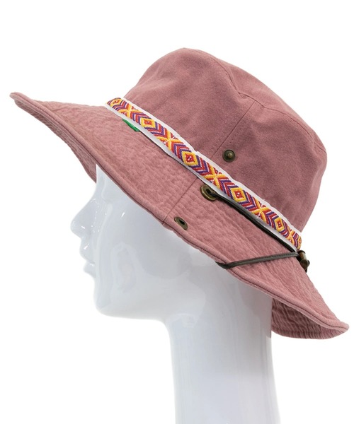 Clef（クレ）の「Clef/クレ　ADVENTURE HAT MEX（ハット・レディース・ブルー/ブラック/カーキ/ネイビー/ピンク・FREE）」の14枚目の写真