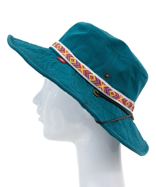 Clef（クレ）の「Clef/クレ　ADVENTURE HAT MEX（ハット・レディース・ブルー/ブラック/カーキ/ネイビー/ピンク・FREE）」の16枚目の写真