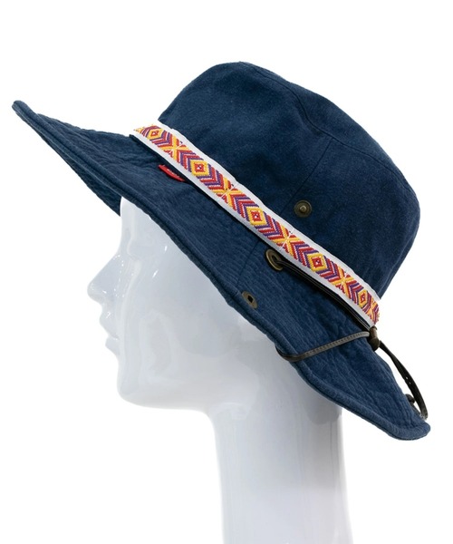 Clef（クレ）の「Clef/クレ　ADVENTURE HAT MEX（ハット・レディース・ブルー/ブラック/カーキ/ネイビー/ピンク・FREE）」の18枚目の写真