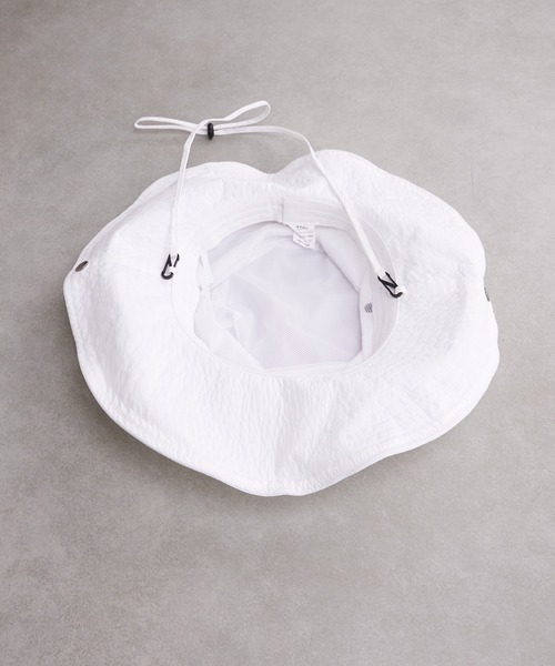 Omekashi（オメカシ）の「ワイドブリムハット（ハット・レディース・ブラック/オフホワイト・FREE）」の9枚目の写真