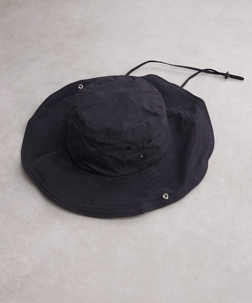 Omekashi（オメカシ）の「ワイドブリムハット（ハット・レディース・ブラック/オフホワイト・FREE）」の17枚目の写真