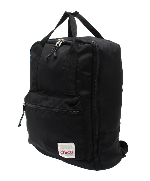 Chico（チコ）の「【who's who Chico】ナイロン2WAYリュック（バックパック/リュック・レディース・グレー/ブラック・FREE）」の3枚目の写真