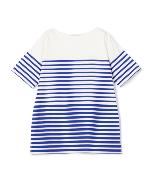 LE SOUK HOLIDAY(ルスークホリデー)の「パネルボーダーTシャツ(Tシャツ/カットソー・レディース・ブラック/ブルー・M/L)」の8枚目の写真