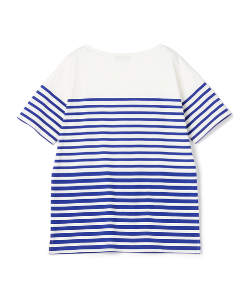 LE SOUK HOLIDAY(ルスークホリデー)の「パネルボーダーTシャツ(Tシャツ/カットソー・レディース・ブラック/ブルー・M/L)」の5枚目の写真