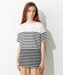 パネルボーダーTシャツ
