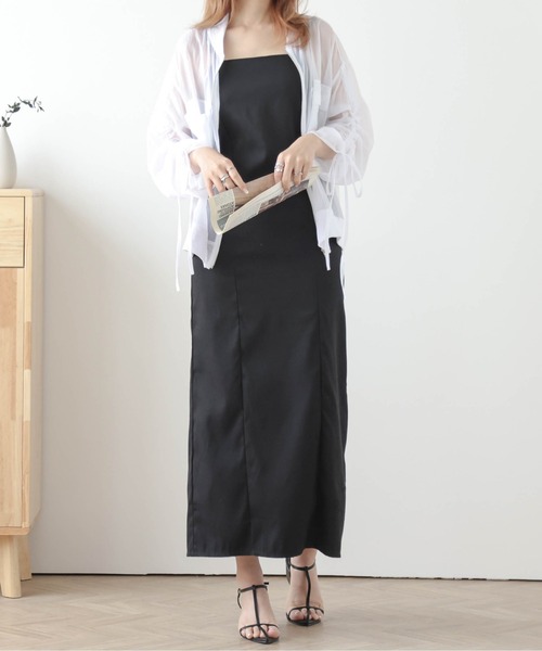 セール❣️【新品 完売商品】AMELY シアーブルゾン ベージュ ショート丈 セール】シアーブルゾン（ブルゾン）｜AMELY（エミリー）の