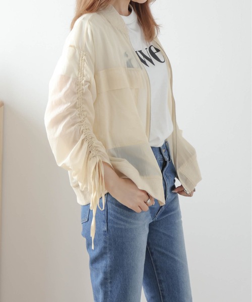 週末限定セール！　新品　LHELBIE レルビエ　シアーシャーリングブルゾン セール】シアーシャーリングブルゾン（ブルゾン）｜LHELBIE