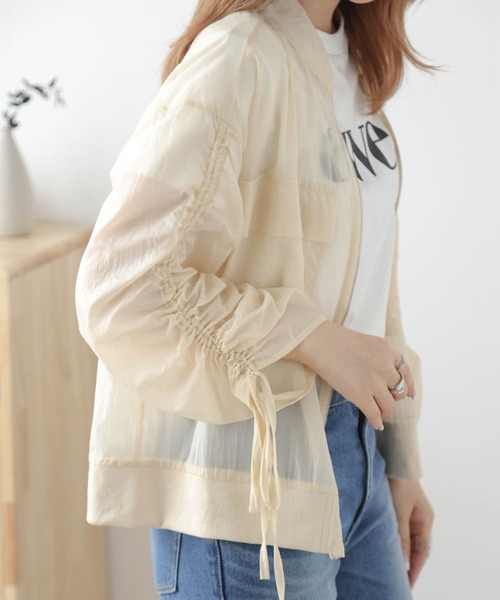 AMELY（エミリー）の「シアーブルゾン（ブルゾン）」 - WEAR