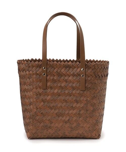 SHOO・LA・RUE（シューラルー）の「◆雑材メッシュトートバッグ（トートバッグ・レディース・ブラウン系/ライトベージュ・00）」の2枚目の写真