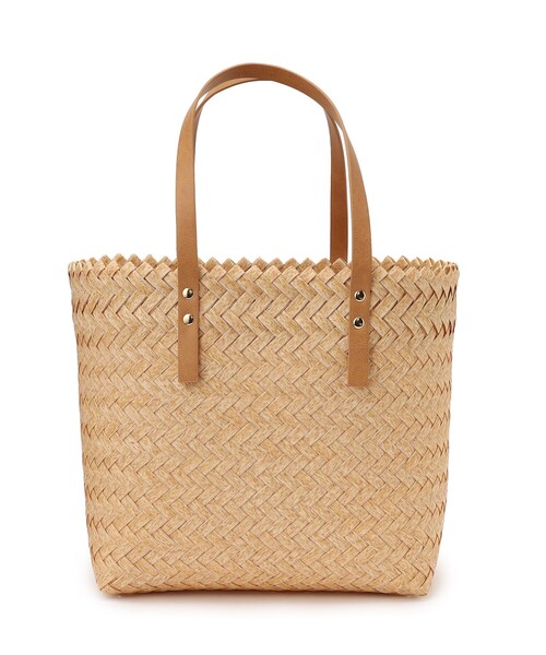 SHOO・LA・RUE（シューラルー）の「◆雑材メッシュトートバッグ（トートバッグ・レディース・ブラウン系/ライトベージュ・00）」の6枚目の写真