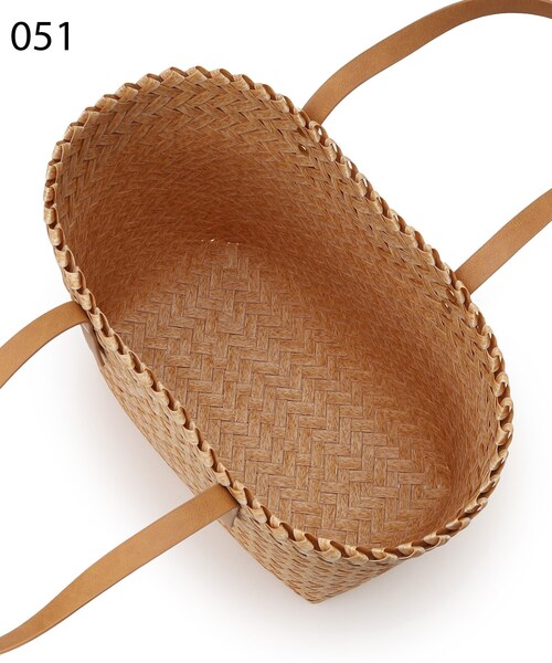 SHOO・LA・RUE（シューラルー）の「◆雑材メッシュトートバッグ（トートバッグ・レディース・ブラウン系/ライトベージュ・00）」の9枚目の写真