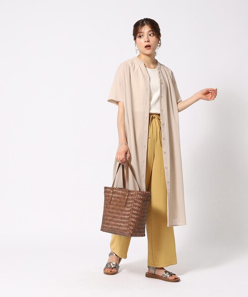 SHOO・LA・RUE（シューラルー）の「◆雑材メッシュトートバッグ（トートバッグ・レディース・ブラウン系/ライトベージュ・00）」の11枚目の写真