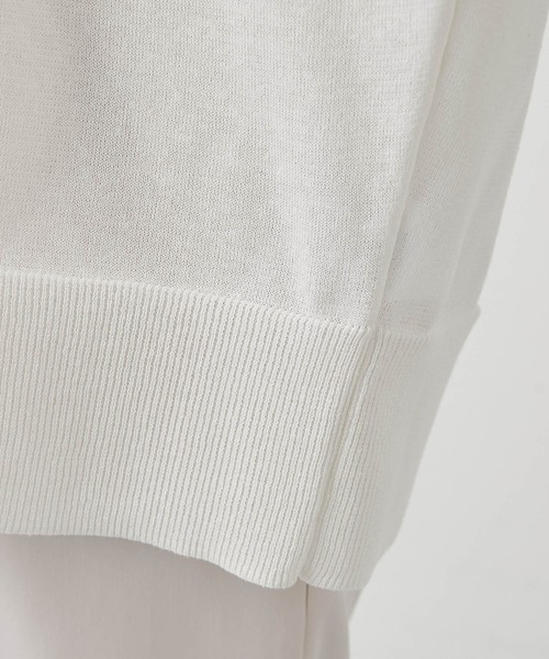 スクエアニットプルオーバー