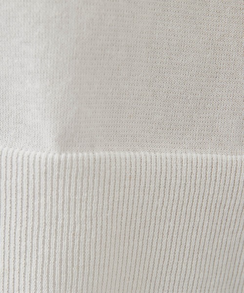 スクエアニットプルオーバー