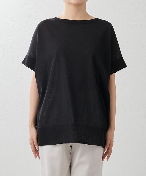 スクエアニットプルオーバー