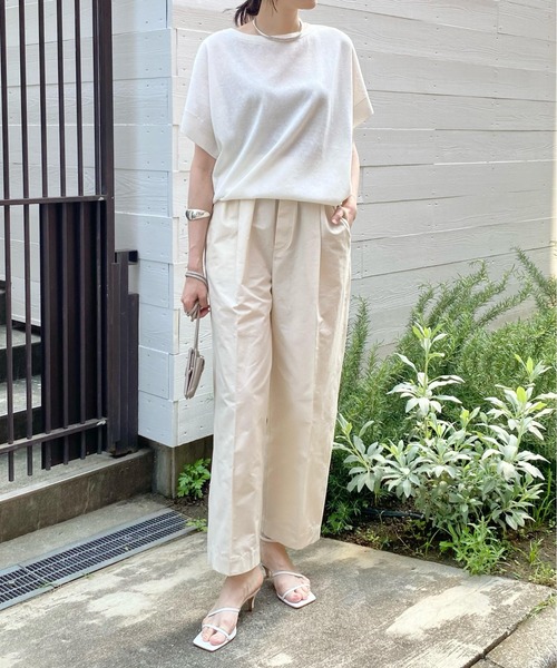 スクエアニットプルオーバー