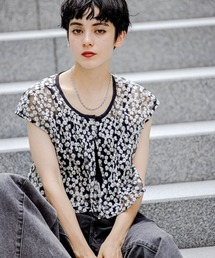 PAGEBOY | コスモスレースノースリーブブラウス(シャツ/ブラウス)