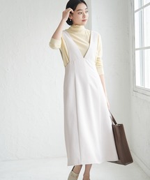 ROPE' PICNIC | 深めVネックジャンパースカート(ジャンパースカート)