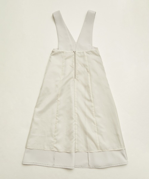 ROPE' PICNIC（ロペピクニック）の「深めVネックジャンパースカート（ジャンパースカート・レディース・ブラック/ライトグレー・36/38）」の19枚目の写真