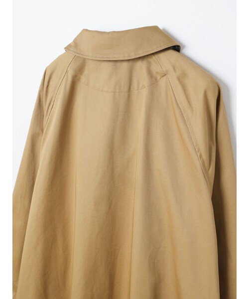 mizuiroind（ミズイロインド）の「mizuiro ind ステンカラーコート（ステンカラーコート・レディース・ベージュ/ブラック/ネイビー・FREE）」の20枚目の写真