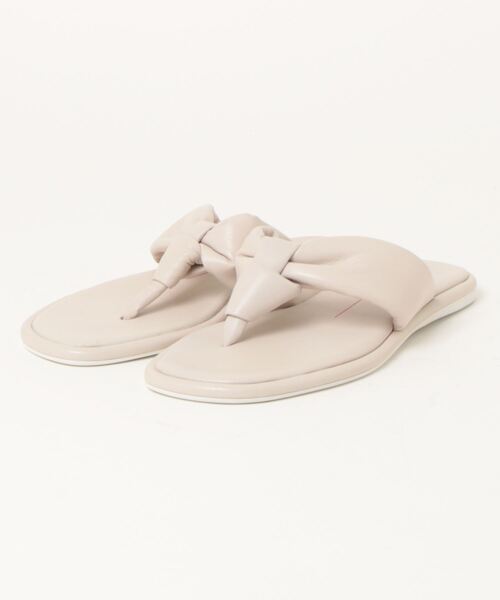 【短時間使用】MOLLINIモリーニ LETHER TONGS Mollini（モリーニ）の「レザートングサンダル（サンダル）」 - WEAR