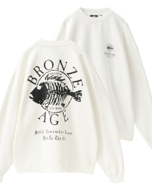 BRONZE AGE ブロンズエイジ サークルロゴビッグトレーナー（スウェット