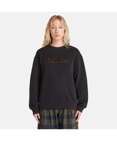 Timberland(ティンバーランド)の「レディース 長袖 ロゴ クルー スウェットシャツ(スウェット・レディース・ブルー系その他/ホワイト・X-LARGE/LARGE/MEDIUM/SMALL/X-SMALL)」の13枚目の写真