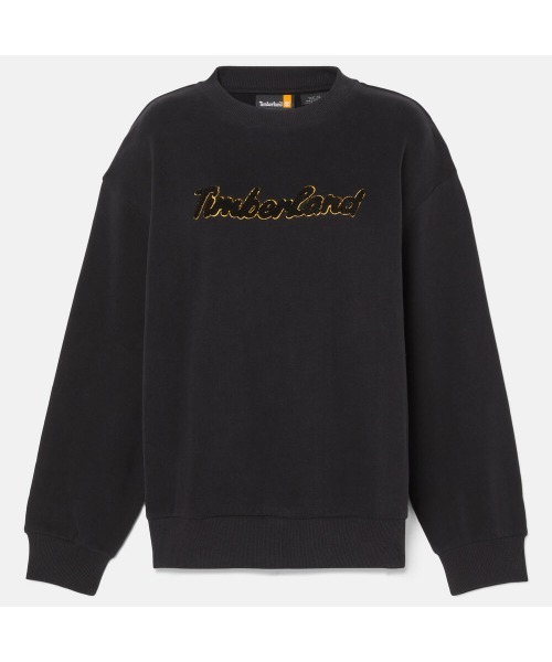 Timberland(ティンバーランド)の「レディース 長袖 ロゴ クルー スウェットシャツ(スウェット・レディース・ブルー系その他/ホワイト・X-LARGE/LARGE/MEDIUM/SMALL/X-SMALL)」の15枚目の写真
