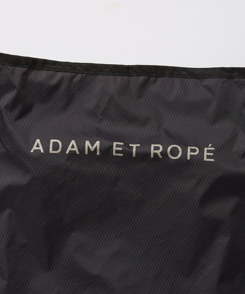 ADAM ET ROPE'(アダムエロペ)の「ポケッタブル ナイロンバッグ / 撥水 / エコバッグ / ショルダーバッグ / 2WAY(エコバッグ/サブバッグ・メンズ・チャコールグレー/ブラック/オレンジ・FREE)」の7枚目の写真