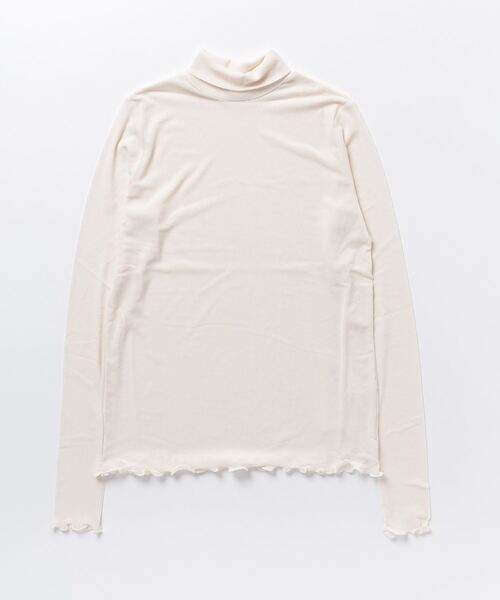 hunch(ハンチ)の「hunch パワーネット フロントダブル タートルシアーインナー(Tシャツ/カットソー・レディース・アイボリー/ワイン/ブラック/グリーン/チャコール・FREE)」の6枚目の写真