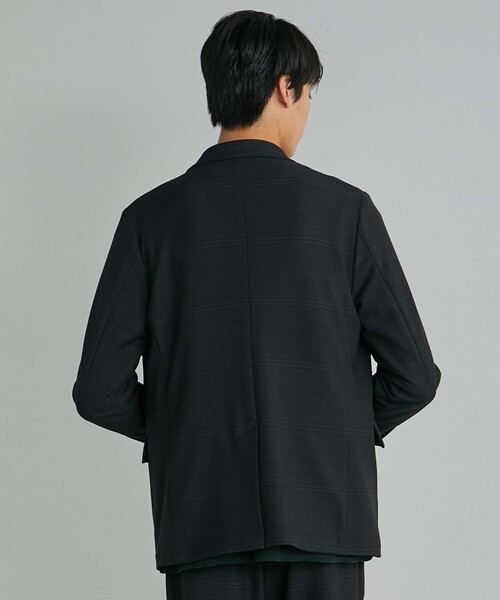 UNITED TOKYO（ユナイテッドトウキョウ）の「アウトラスト ベーシック ジャケット│セットアップ対応（セットアップ・メンズ・ブラック/ダークグレー/チェック/ライトブルーグレー・2/3/1）」の11枚目の写真