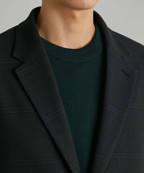 UNITED TOKYO（ユナイテッドトウキョウ）の「アウトラスト ベーシック ジャケット│セットアップ対応（セットアップ・メンズ・ブラック/ダークグレー/チェック/ライトブルーグレー・2/3/1）」の12枚目の写真