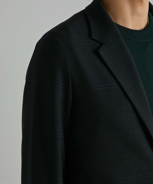 UNITED TOKYO（ユナイテッドトウキョウ）の「アウトラスト ベーシック ジャケット│セットアップ対応（セットアップ・メンズ・ブラック/ダークグレー/チェック/ライトブルーグレー・2/3/1）」の13枚目の写真