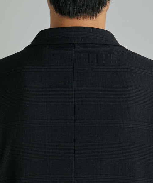 UNITED TOKYO（ユナイテッドトウキョウ）の「アウトラスト ベーシック ジャケット│セットアップ対応（セットアップ・メンズ・ブラック/ダークグレー/チェック/ライトブルーグレー・2/3/1）」の14枚目の写真