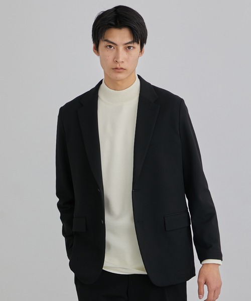 UNITED TOKYO（ユナイテッドトウキョウ）の「アウトラスト ベーシック ジャケット│セットアップ対応（セットアップ・メンズ・ブラック/ダークグレー/チェック/ライトブルーグレー・2/3/1）」の22枚目の写真