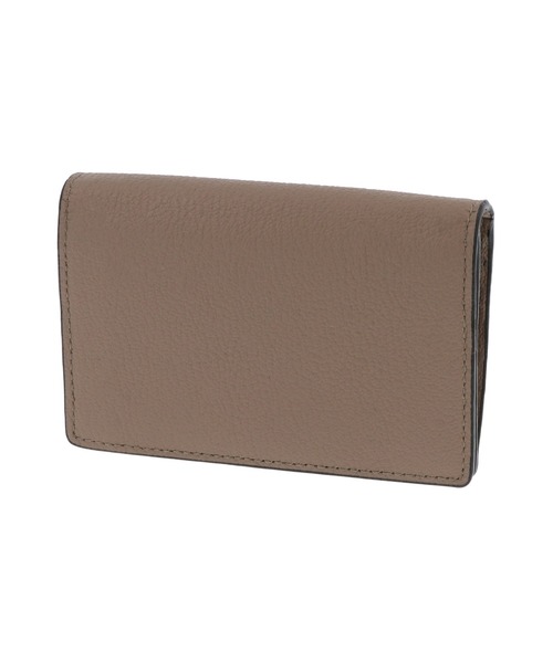 PEDIR（ペディール）の「ディアシュリンク レザー 本革 名刺入れ/PEDIR（名刺入れ・レディース・グレイッシュベージュ/ブラウン系その他/ブラック/ライトブルー/ライトピンク/ライトグリーン・FREE）」の3枚目の写真