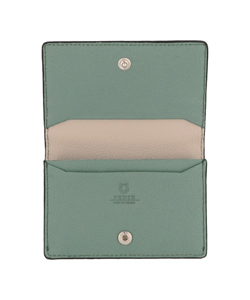 PEDIR（ペディール）の「ディアシュリンク レザー 本革 名刺入れ/PEDIR（名刺入れ・レディース・グレイッシュベージュ/ブラウン系その他/ブラック/ライトブルー/ライトピンク/ライトグリーン・FREE）」の14枚目の写真