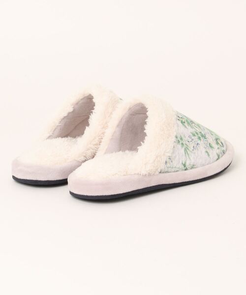KID BLUE(キッドブルー)の「キッドブルー -裏シャギーローズパティオ -スリッパ -KGVW129 -kidblue(ルームシューズ/スリッパ・レディース・レッド/ブルー・-)」の3枚目の写真