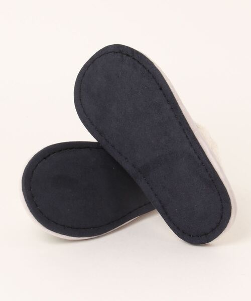 KID BLUE(キッドブルー)の「キッドブルー -裏シャギーローズパティオ -スリッパ -KGVW129 -kidblue(ルームシューズ/スリッパ・レディース・レッド/ブルー・-)」の4枚目の写真