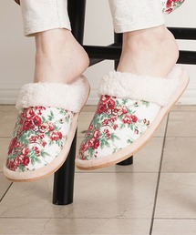 キッドブルー -裏シャギーローズパティオ -スリッパ -KGVW129 -kidblue