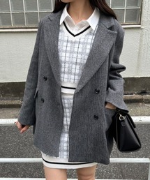 OLIVE des OLIVE | テーラードジャケットコート　1032070140(テーラードジャケット)