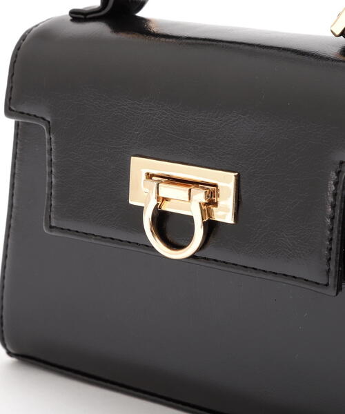 FREE'S MART（フリーズマート）の「クリップフラップバッグ（ショルダーバッグ・レディース・ブラック/ホワイト/ブルー系その他・ﾌﾘ-）」の16枚目の写真