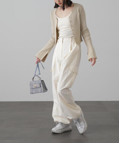 FREE'S MART（フリーズマート）の「クリップフラップバッグ（ショルダーバッグ・レディース・ブラック/ホワイト/ブルー系その他・ﾌﾘ-）」の10枚目の写真