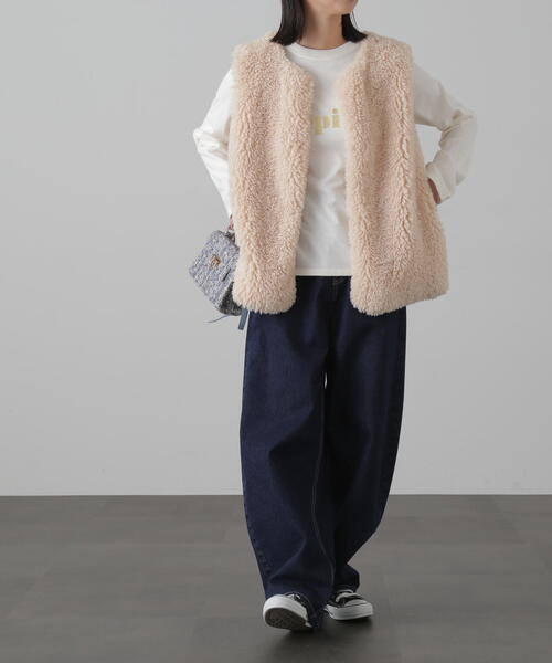 FREE'S MART（フリーズマート）の「クリップフラップバッグ（ショルダーバッグ・レディース・ブラック/ホワイト/ブルー系その他・ﾌﾘ-）」の14枚目の写真