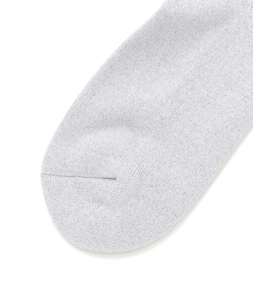 Toironier（トワロニエ）の「Toironier/トワロニエ/Lame Socks/ラメソックス（ソックス/靴下・メンズ・シルバー/ブラック/その他24・F）」の8枚目の写真