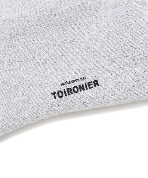 Toironier（トワロニエ）の「Toironier/トワロニエ/Lame Socks/ラメソックス（ソックス/靴下・メンズ・シルバー/ブラック/その他24・F）」の9枚目の写真