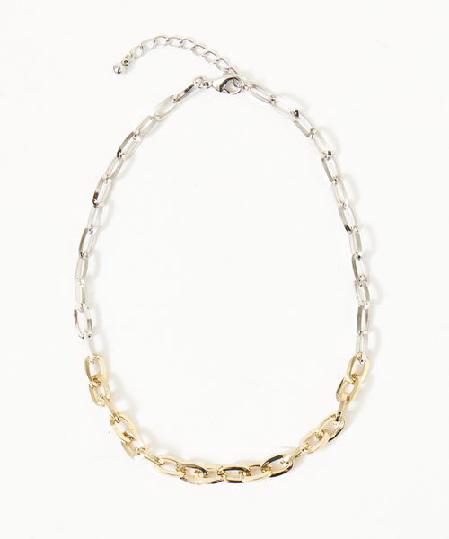 abahouse mavie（アバハウスマヴィ）の「ｶﾗｰﾐｯｸｽｼｮｰﾄﾁｪｰﾝﾈｯｸﾚｽ（ネックレス・レディース・シルバー・フリー）」の4枚目の写真